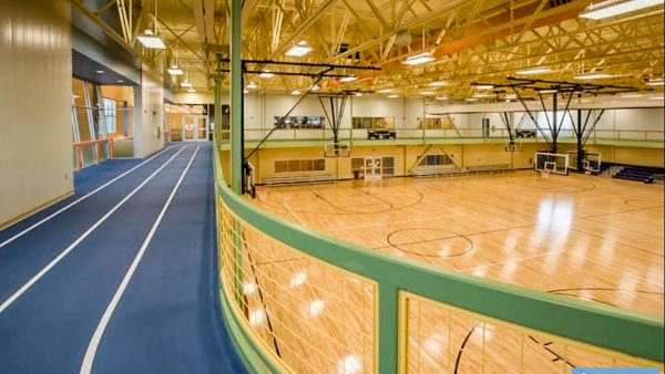1903122 RecPlex Gymnasium Floor Walking Track NOP 600x338 - RecPlex Gymnasium Floor Gets Refinishing on Steroids