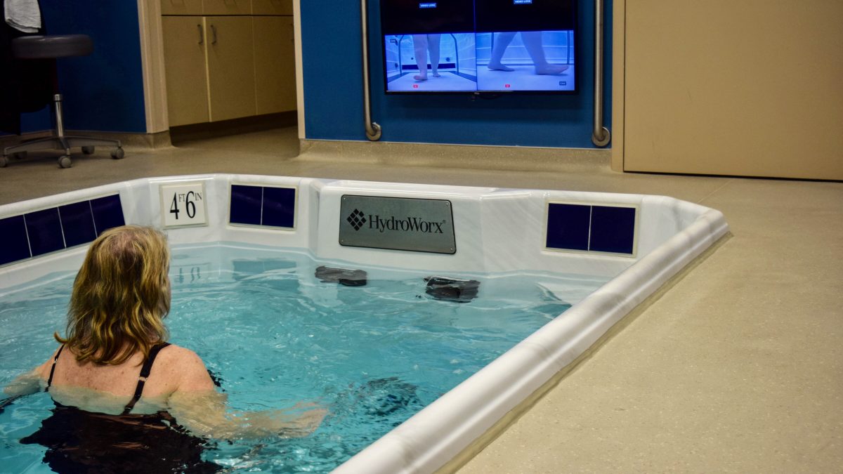 Aquatic therapy is rehabilitation in a comfortable environment ...