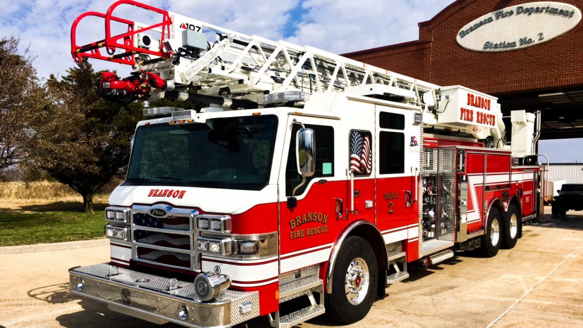 Branson Fire Department to Hold Ceremony for New Fire Truck Branson