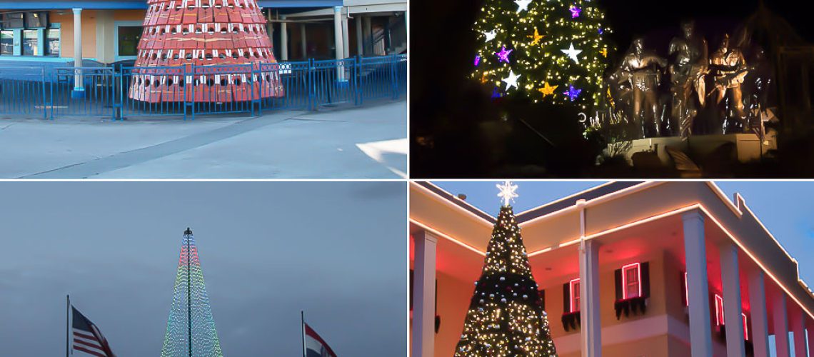 Branson Missouri Christmas Tree Map