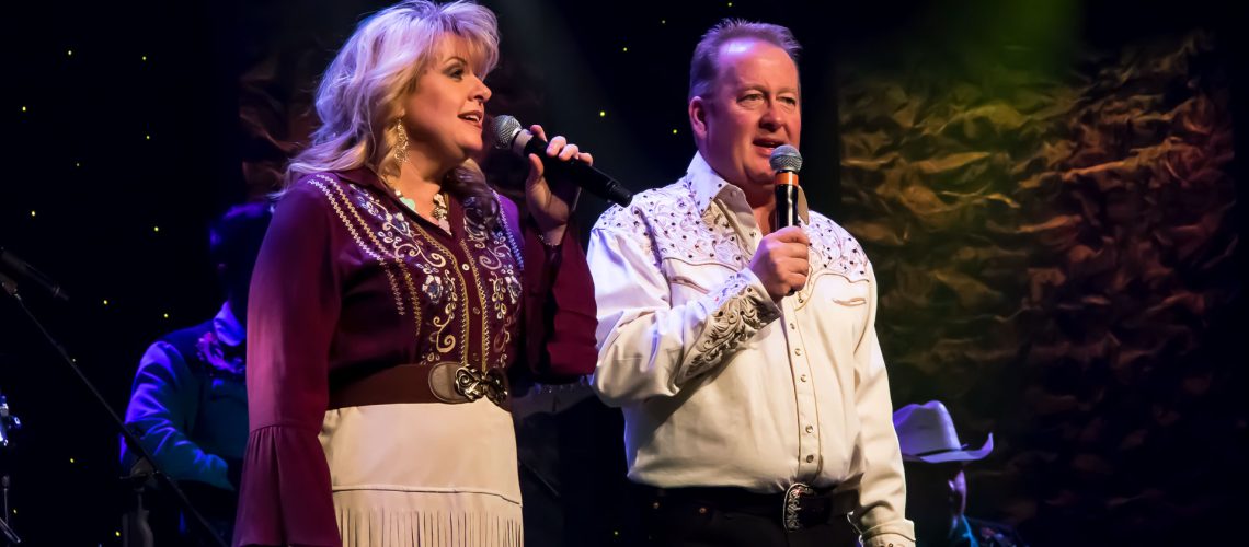 Melody Hart and Jamie Haage performing the Dave and Sugar hit, "The Door Is Always Open."