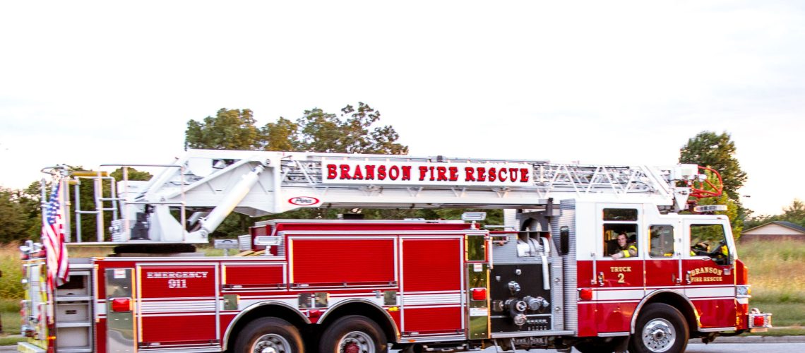 Sister ladder truck to the new Ladder Truck purchased with Safety Sales Tax proceeds/