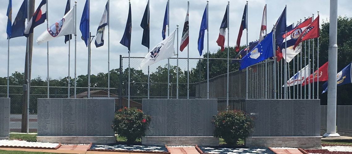 Veteran’s Wall, Treasure Lake RV Resort,