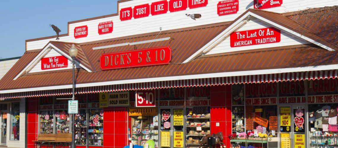 Dick's5 & 10, one of Branson's most popular attractions and stores, is just one of the many "Non-Essential" businesses impacted by Branson's strict Corona Virus ordinances.