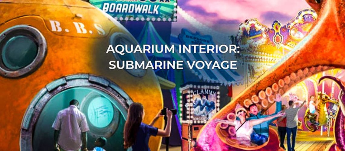 Branson Missouri Aquarium Interior: Submarine Voyage